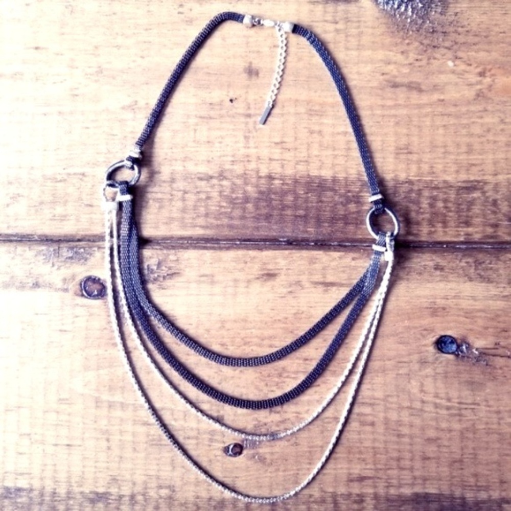 Nine West Layered Multi-Strand Bogo Necklace